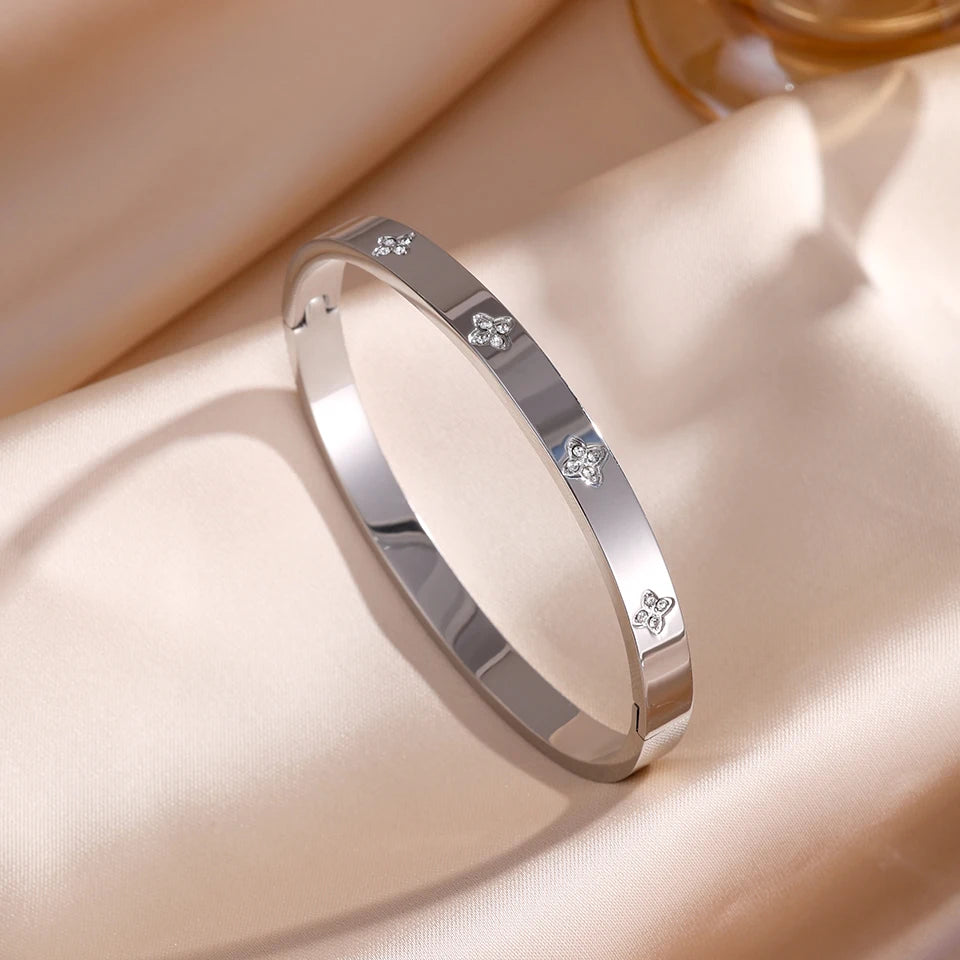 Stainless Steel Bracelet Set