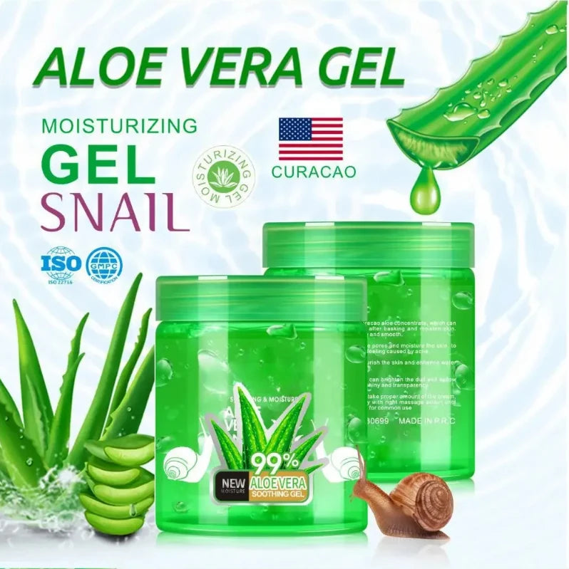 Aloe Vera Gel Natural Snail Face Cream