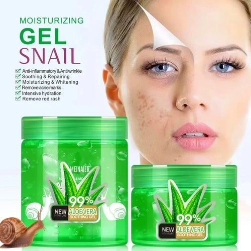 Aloe Vera Gel Natural Snail Face Cream