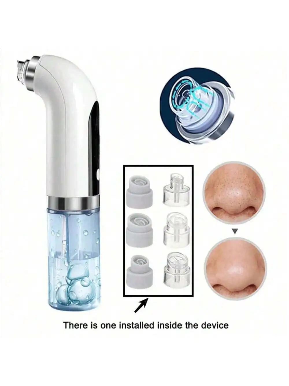 pore vacuum facial cleaner, blackhead remover,