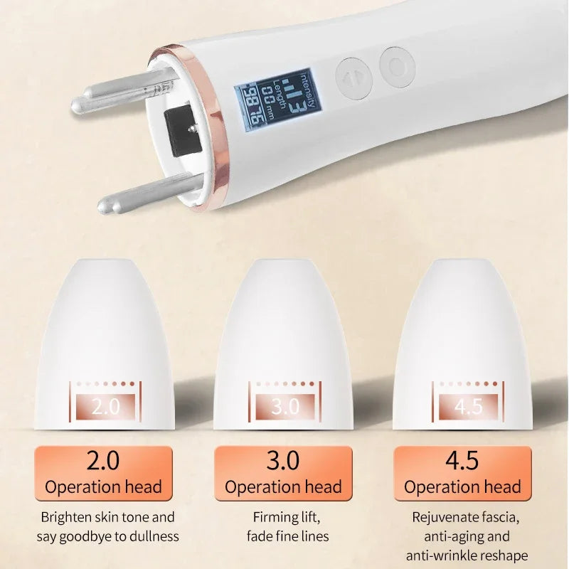 New 7D Mini Hifu Ultrasonic Face Lifting Massager
